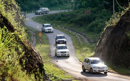 10 quy tắc khi lái xe đường núi