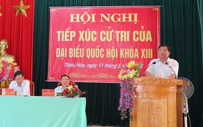 Tỉnh Thanh Hóa hứa sẽ giải quyết xong nạn xe quá tải vào tháng 6/2015