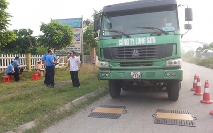 Năm 2015, số lượng xe quá tải đã giảm hơn 91%