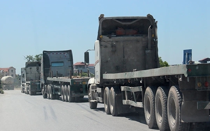 Hạn chế xe 4 trục lưu thông trên QL38