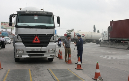 Xe quá tải trên QL5 giảm mạnh sau lắp đặt trạm cân tự động