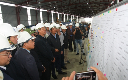 Sửa chữa mặt cầu Thăng Long đã xong hơn 50% khối lượng