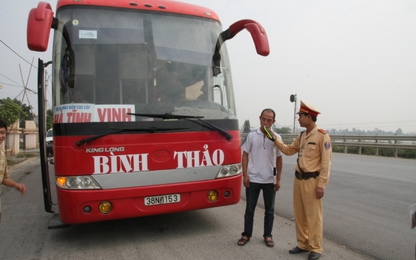2 tuần cao điểm, phạt gần 10.000 tài xế ma men, ma túy