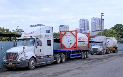 Ưu tiên phương tiện chở ôxy cho TP.HCM và các tỉnh Miền Tây