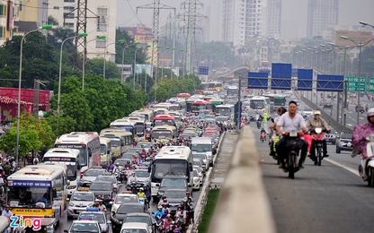 Đường vành đai 3 'oàn lưng' cõng xe gấp 2,5 lần công suất