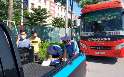 Hai tháng đầu năm, TTGT Hà Nội xử lý hơn 900 trường hợp vi phạm