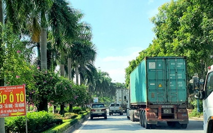 Yêu cầu xử lý mất ATGT trên tỉnh lộ 379 qua Ecopark