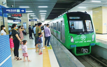 Tàu Cát Linh-Hà Đông điều chỉnh thời gian chạy tàu dịp Tết Nguyên đán