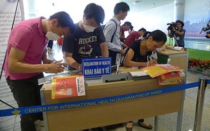 Hà Nội chính thức áp dụng tờ khai y tế phòng MERS-CoV