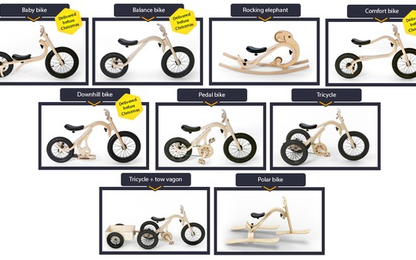 LegGo Bike: Chiếc xe đạp LEGO có khả năng biến hình 8 trong 1