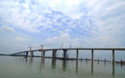 Cầu Mỹ Lợi sẽ hoàn thành trước 20/8