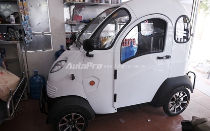Cận cảnh xe ôtô điện cực rẻ chỉ 65 triệu tại Việt nam