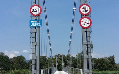 Xây dựng cầu treo dân sinh Khe Tây (Hà Tĩnh) cần thiết và phù hợp