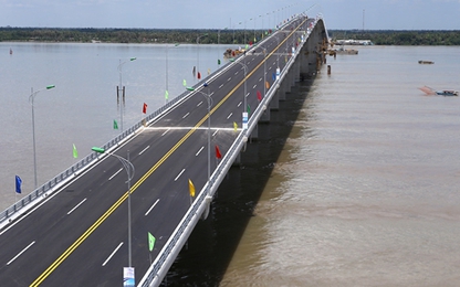 Phí qua cầu Cổ Chiên từ 30.000 - 450.000 đồng