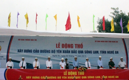 Hơn 900 tỷ đồng xây cầu đường bộ Yên Xuân tại Nghệ An