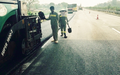 VEC hoàn thành khắc phục lún cục bộ cao tốc Nội Bài - Lào Cai