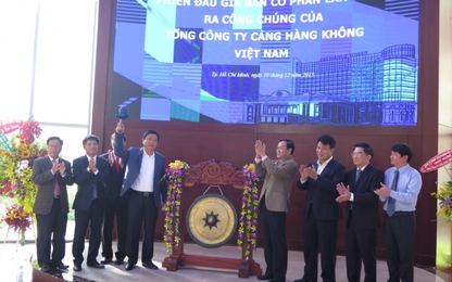 Tổng công ty Cảng hàng không IPO thành công 77,8 triệu cổ phần