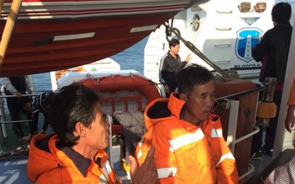 Hai tàu thủy đâm nhau chìm trên luồng Hải Phòng, 3 người rơi xuống biển