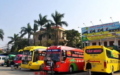 Nghệ An cho phép nhà xe tăng 30% giá cước trong dịp Tết
