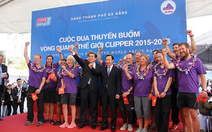 Đà Nẵng tưng bừng chào đón 12 đội đua thuyền buồm vòng quanh thế giới