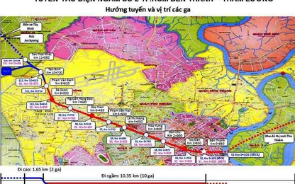 Xin chủ trương chỉ định tổng thầu EPC tuyến metro số 2