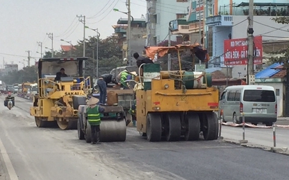 Cuối tháng 5 xử lý xong sự cố hằn lún trên QL18