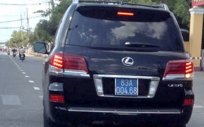 Dùng tiền phạt giao thông mua xe Lexus 5 tỷ cho lãnh đạo tỉnh