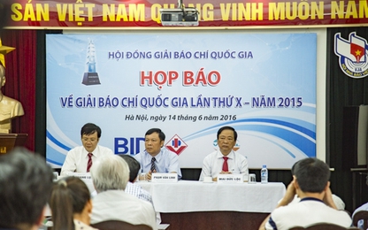 Công bố 92 tác phẩm đạt giải báo chí quốc gia