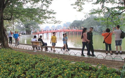 Khu vực hồ Gươm sẽ thành không gian đi bộ từ 1/9