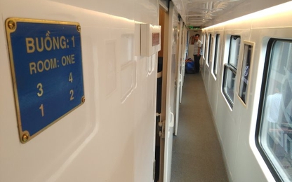 Ngắm toa tàu giường nằm hạng sang do kỹ sư Việt Nam đóng