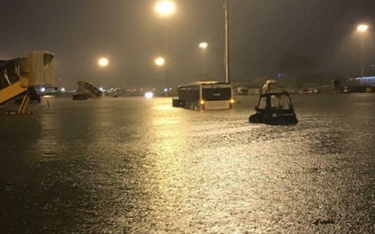 Lắp trạm bơm thoát nước cho sân bay Tân Sơn Nhất