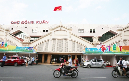 Đề xuất xây chợ Đồng Xuân 4 tầng nổi, 5 tầng hầm