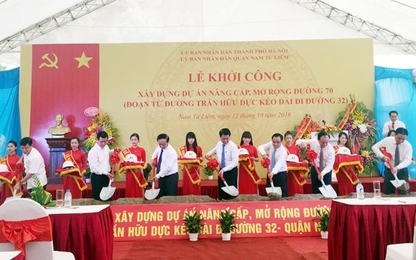 Khởi công dự án nâng cấp, mở rộng đường 70