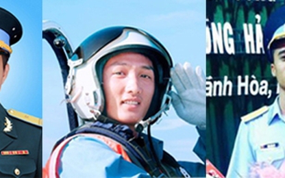Truy thăng quân hàm cho ba phi công hy sinh ở Vũng Tàu