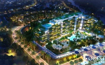 Chưa ra mắt, biệt thự trên không Forest In The Sky đã gây sốt