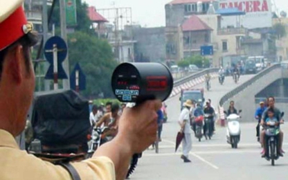 Các mức phạt xe mô tô chạy quá tốc độ cho phép