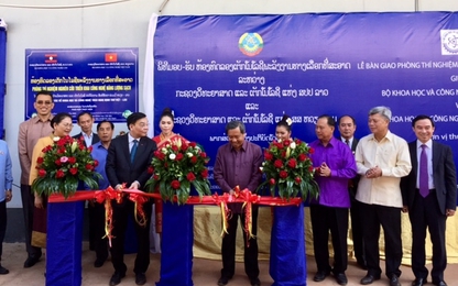 Việt Nam- Lào: Đẩy mạnh hợp tác KH&CN trọng điểm giai đoạn 2017-2018