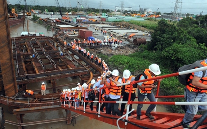 Dự án chống ngập 10.000 tỉ đề nghị thêm 2 cầu 422 tỉ