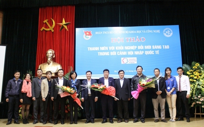 Thanh niên đi đầu trong đổi mới sáng tạo khởi nghiệp