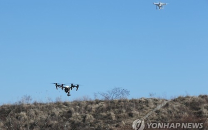 Hàn Quốc dùng máy bay không người lái "quản" giao thông dịp Tết