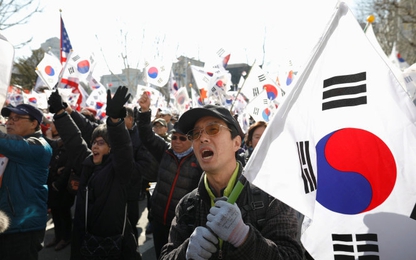 Tổng thống Hàn Quốc Park Geun Hye bị phế truất