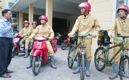Đội phòng cháy, chữa cháy cơ động tình nguyện ở Cầu Giấy