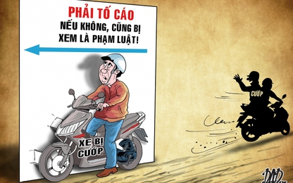 Tranh cãi chuyện bị cướp mà không trình báo là vi phạm pháp luật