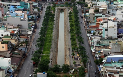 Khôi phục xong 390m kênh Hàng Bàng đầu tiên