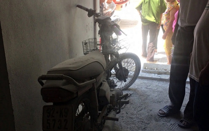 Xe máy bất ngờ phát nổ trong khu chung cư, nhiều người hốt hoảng