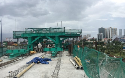 Hợp long cầu metro Rạch Chiếc