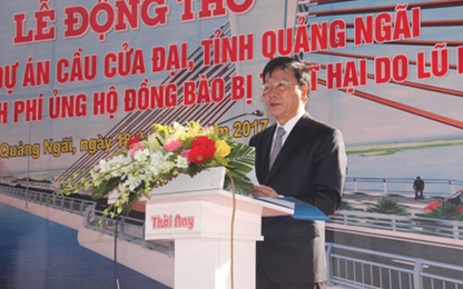 Quảng Ngãi đầu tư 2.250 tỷ đồng xây dựng cầu Cửa Đại