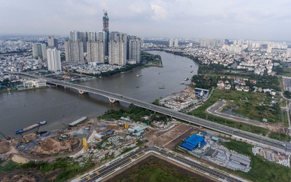 Khu đô thị Thủ Thiêm sẽ có đường sắt cao tốc và đường sắt nhẹ