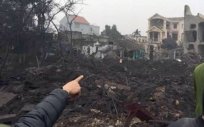 Nổ lớn ở Bắc Ninh làm sập 5 nhà dân, 2 người tử vong