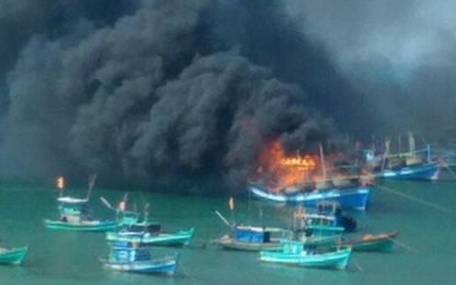 Nổ hầm máy tàu cá, 1 người chết, 1 người phỏng nặng